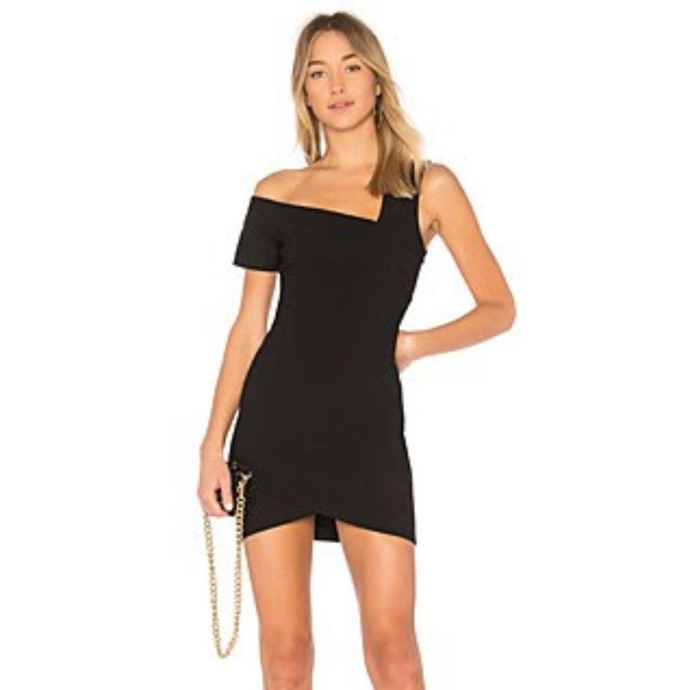 Cinq a Sept Asymmetrical Mini Dress (size 4)